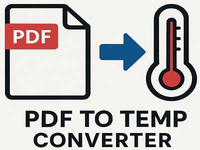 PDF to TEMP Converter